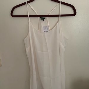 NWT J Crew Racerback Cami Sz 6